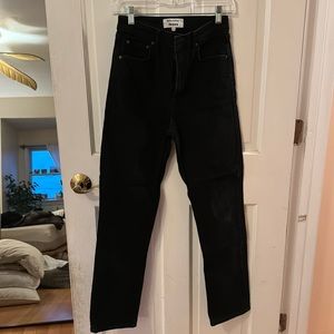 High Rise Straight Jeans by Reformation